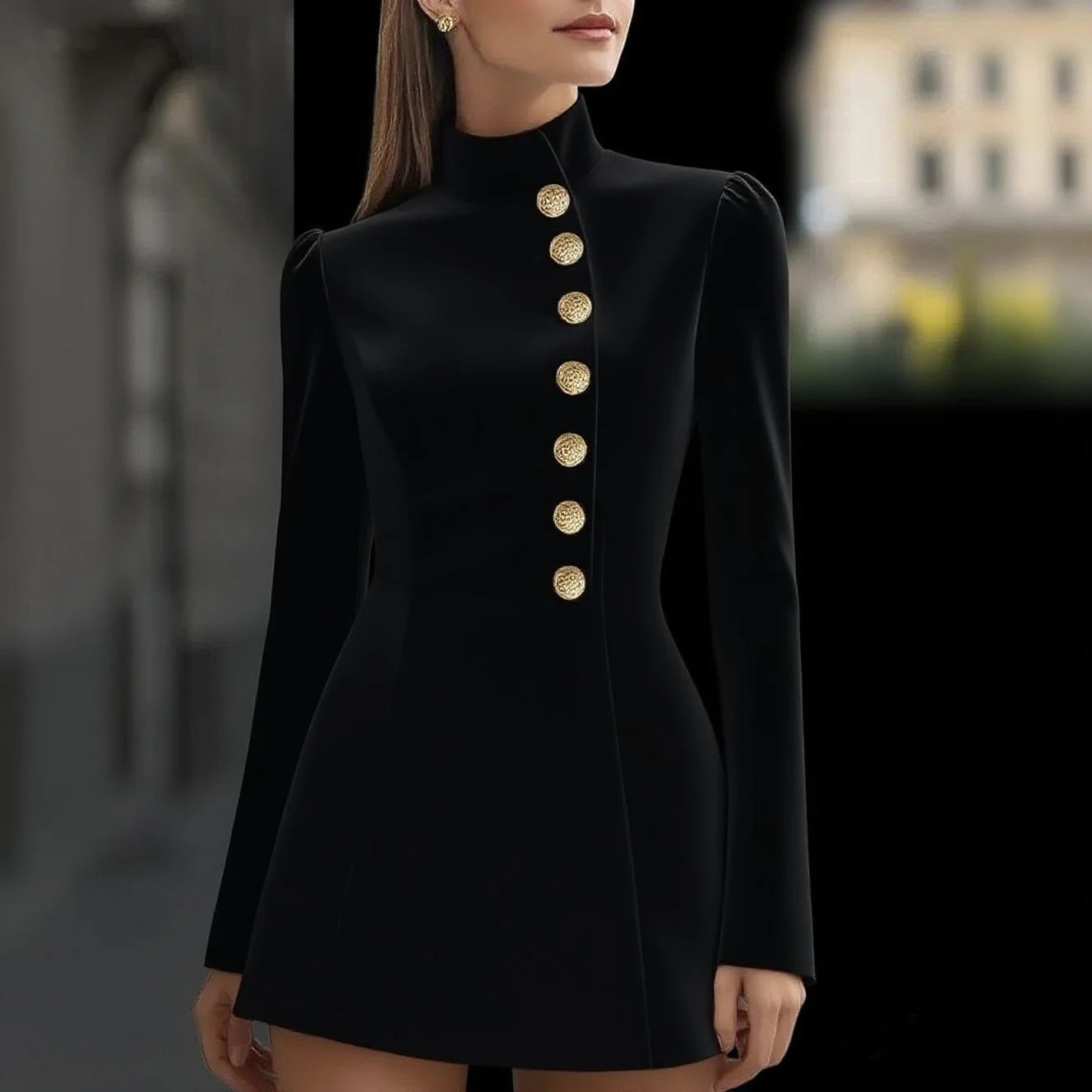 collar dress